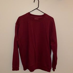 Red crewneck (size large)